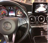 Установка камер спереди и сзади на Мерседес (Mercedes) W205 с выводом изображения на штатный монитор